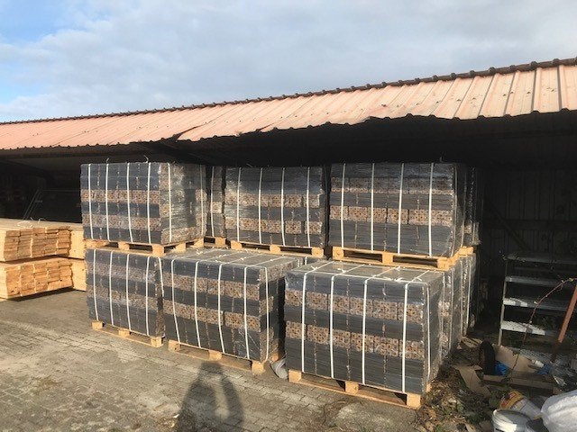 Pini Kay eik, 6 m³ of meer, Ophalen, Eikenhout, Blokken