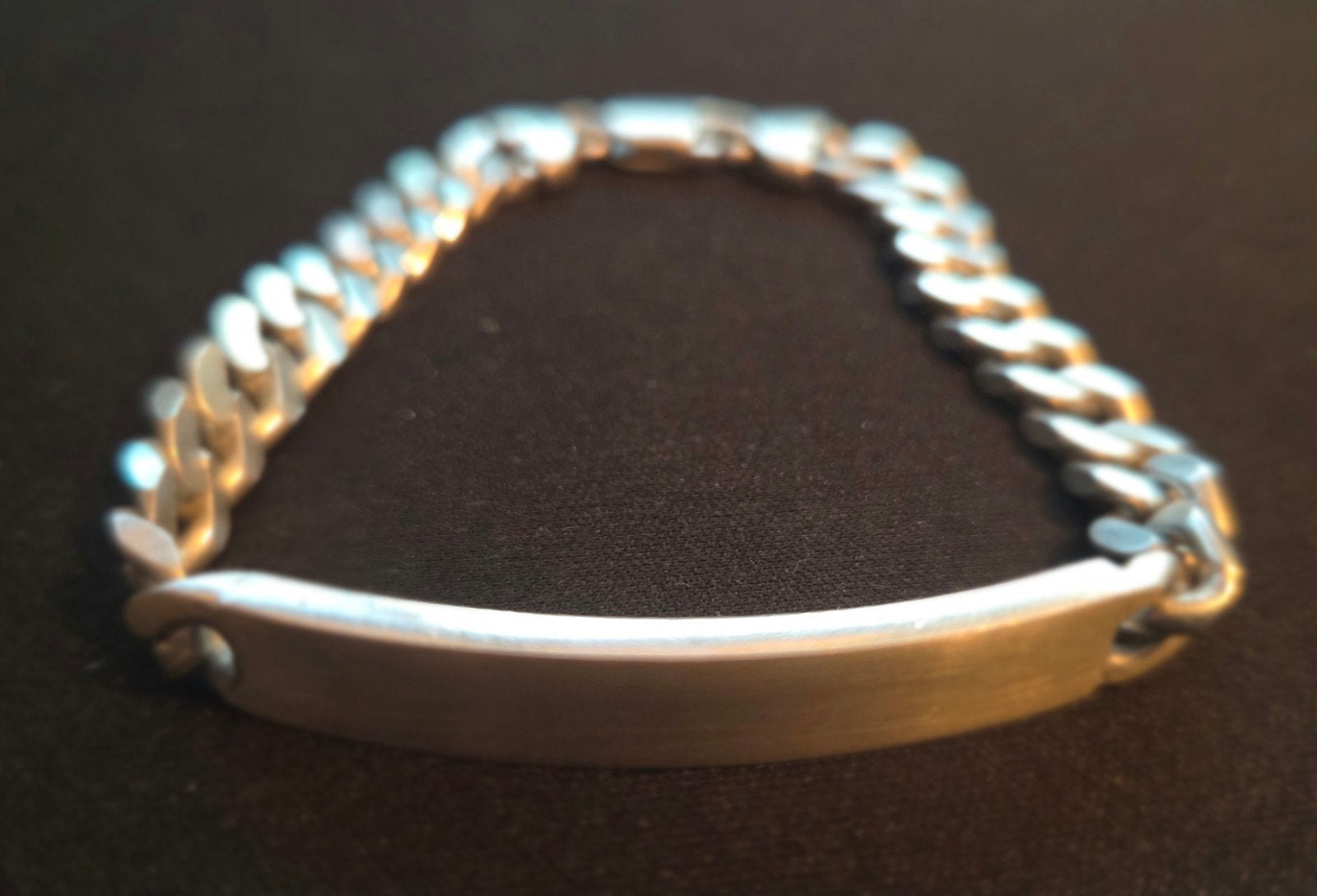 Gourmet schakel armband zilver 925, Sieraden, Tassen en Uiterlijk, Armbanden, Ophalen of Verzenden, Zo goed als nieuw, Zilver
