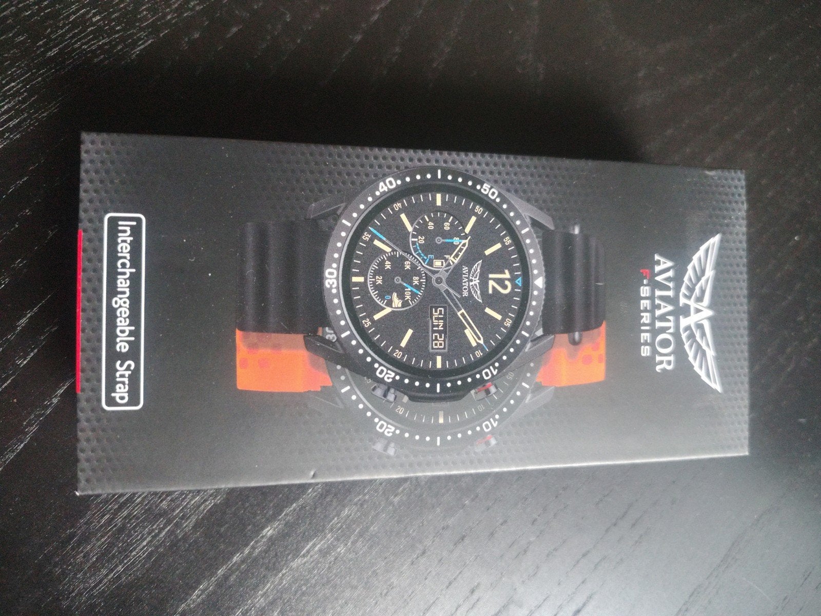 Aviator F-Series AVSW9516 Smartwatch - Compleet & Z.G.A.N., Aviator, Zwart, IOS, Ophalen of Verzenden
