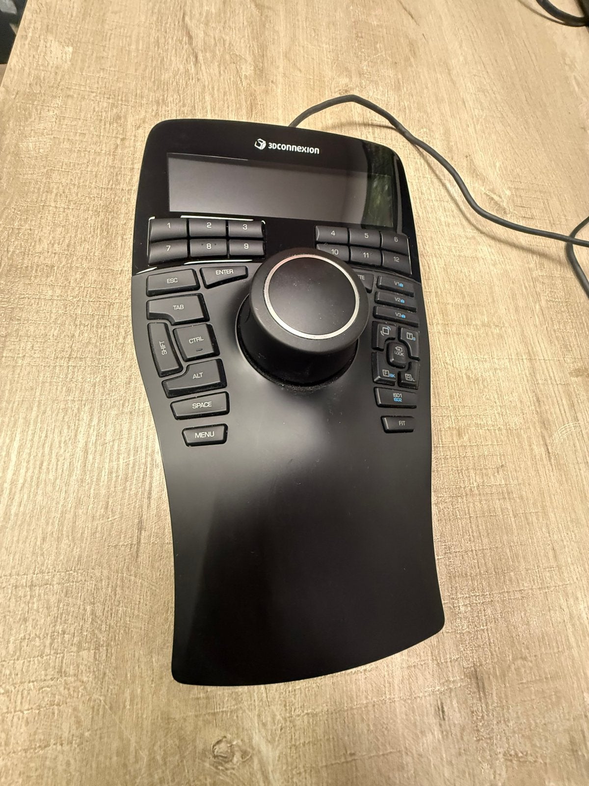 3Dconnexion SpaceMouse Enterprise – CAD-controller, Computers en Software, Ophalen, Ergonomisch, Overige typen, Bedraad