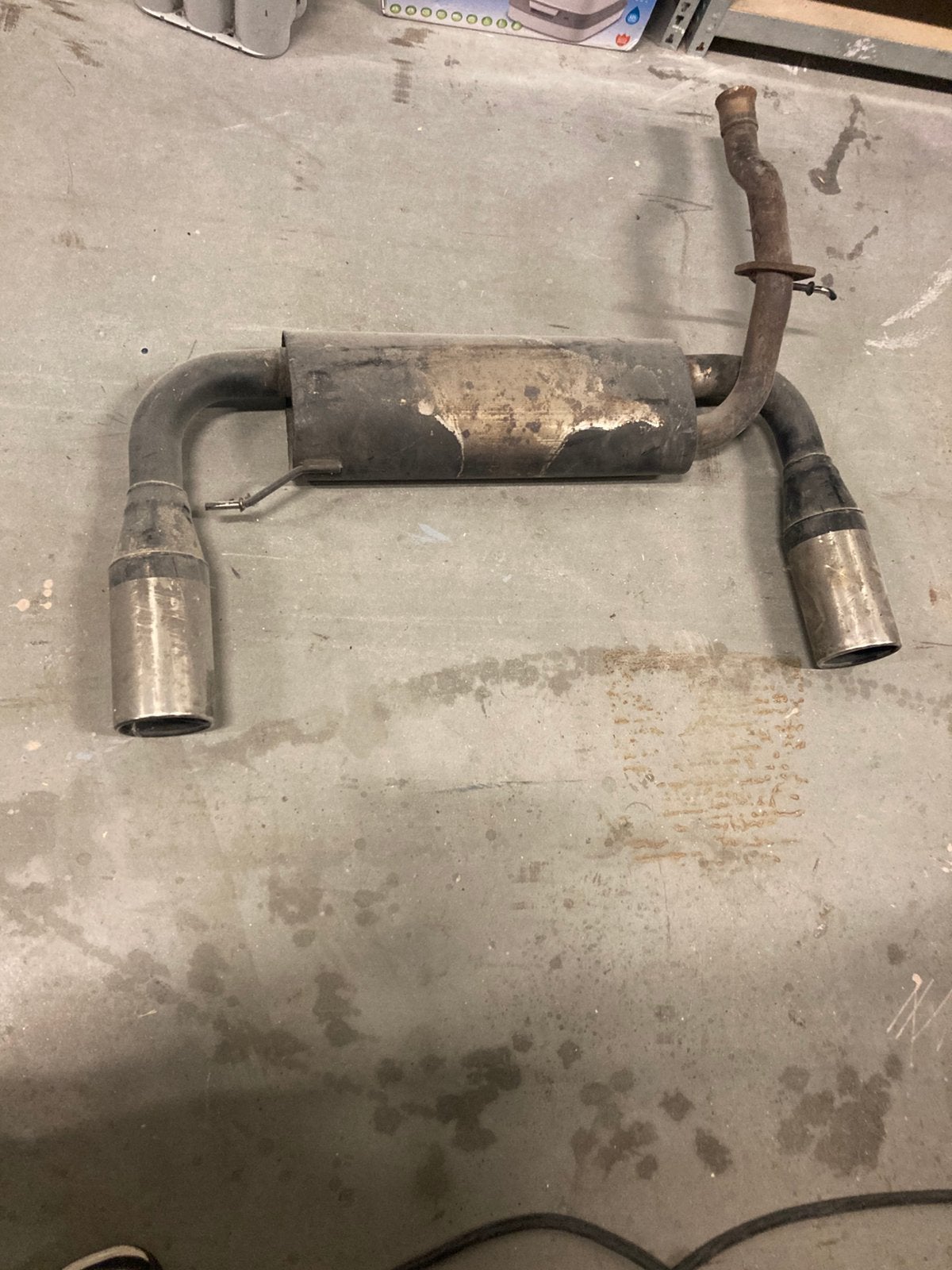 Honda crx type 2 dubbele uitlaat, Auto-onderdelen, Ophalen, Gebruikt, Honda