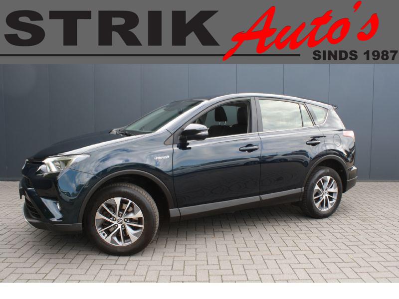 Toyota RAV4 2.5 Hybrid Dynamic - NAVIGATIE - CAMERA, Auto's, Toyota, Stof, Gebruikt, Blauw, Origineel Nederlands