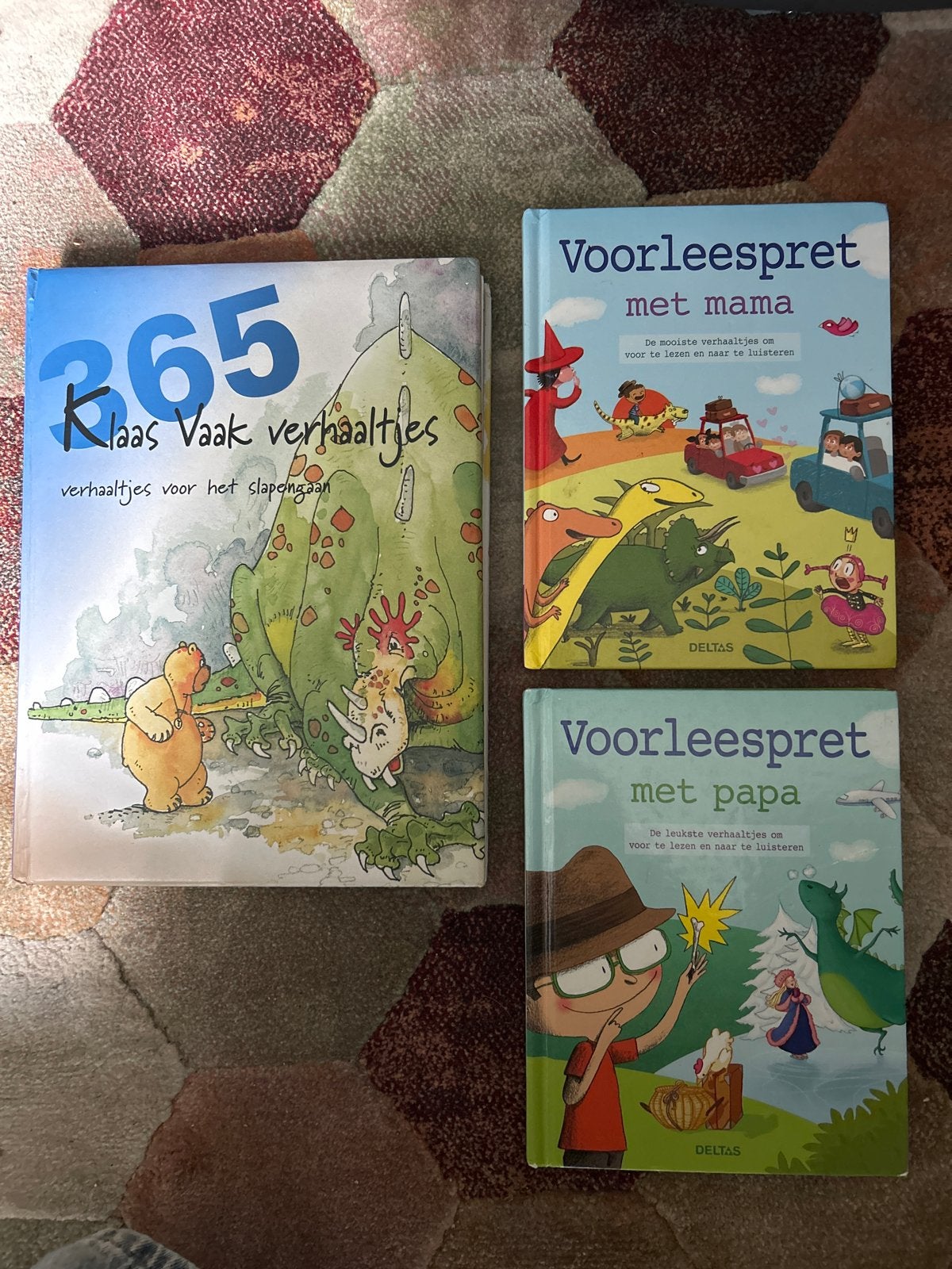 3x Kinderboeken: Klaas Vaak, Voorleespret met mama/papa, Ophalen of Verzenden, Gelezen, Fictie algemeen