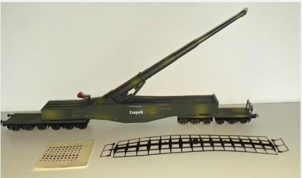 Lima H0 L303500 - Kanon K5 "Leopold" van de DRG in ovp, Hobby en Vrije tijd, Modeltreinen | H0, Gelijkstroom, Ophalen of Verzenden