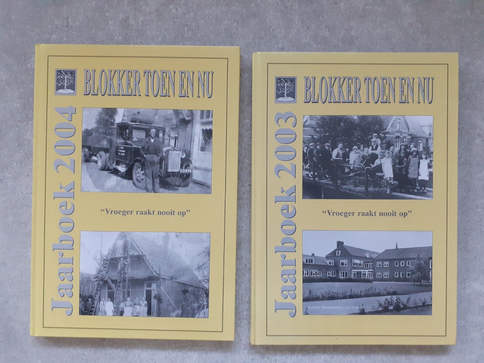 Blokker met oude foto's en ansichten.  Van toen en nu, Ophalen of Verzenden, Gelezen