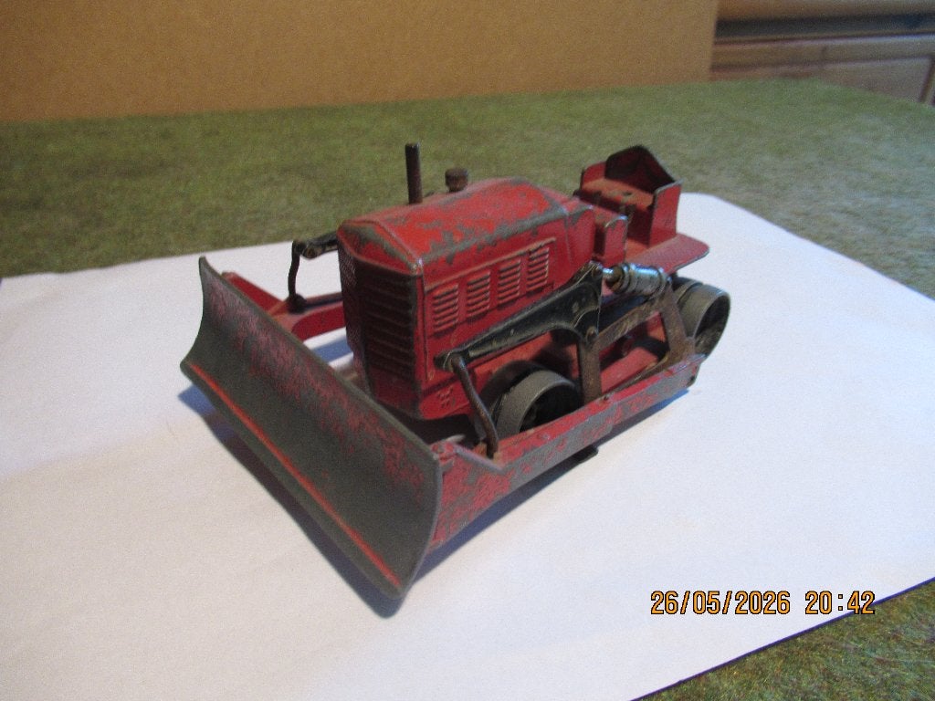 Dinky toy  Buldozer, Ophalen of Verzenden, Gebruikt, Tractor of Landbouw