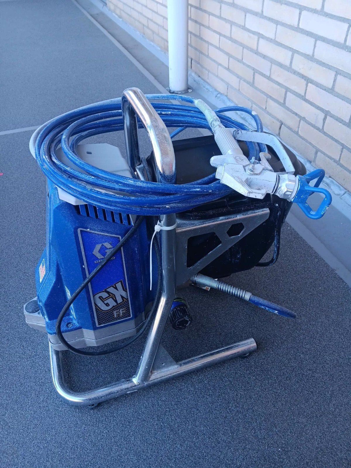 Graco GX FF verfspuit - Zo goed als nieuw, Ophalen, Zo goed als nieuw, Verfspuit of Verfpomp