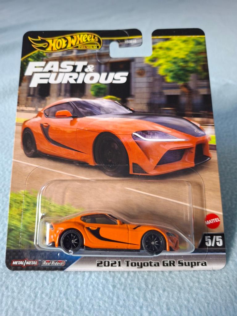 Hot Wheels Fast & Furious 2021 Toyota GR Supra, Ophalen of Verzenden, Nieuw, Auto