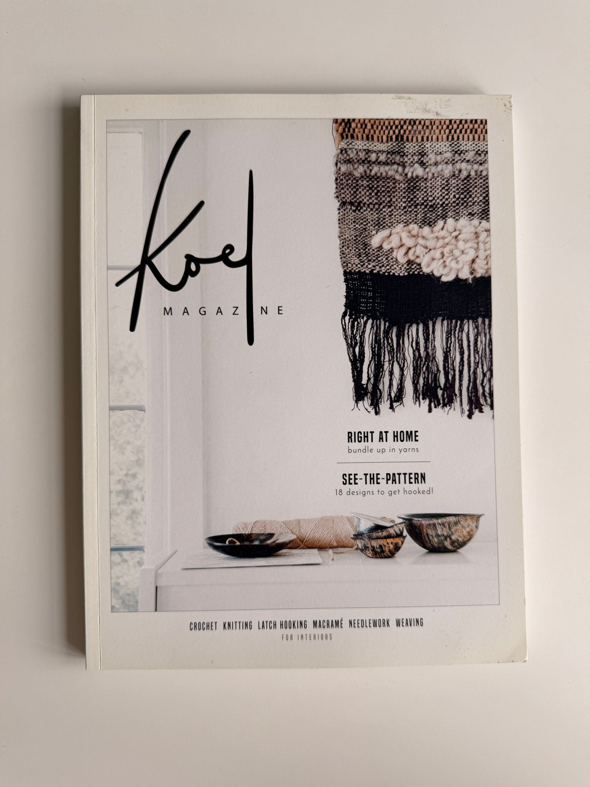 Koel Magazine - Issue 1 - The New Standard for Yarn Crafting, Ophalen of Verzenden, Zo goed als nieuw, Overige typen