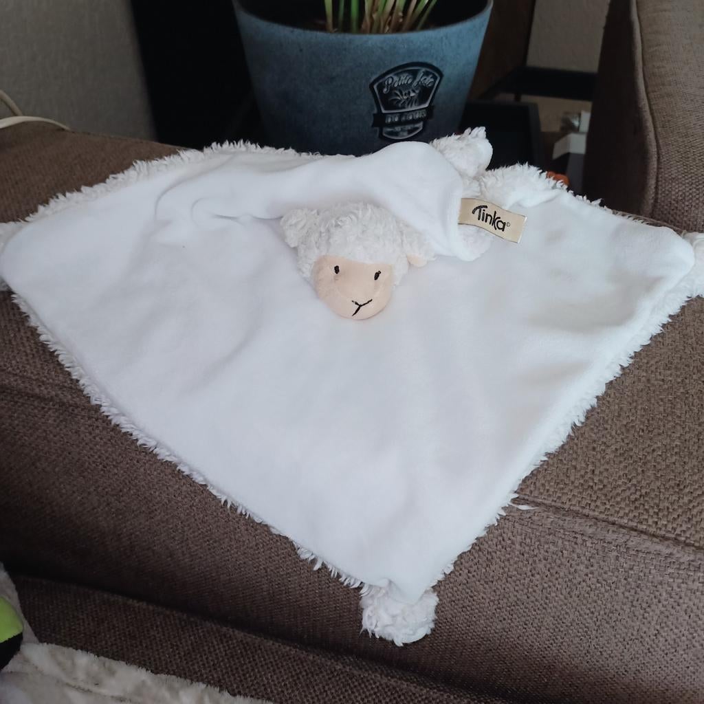 Tinka texel lam kroeldoek., Kinderen en Baby's, Speelgoed | Knuffels en Pluche, Overige merken, Ophalen of Verzenden, Zo goed als nieuw