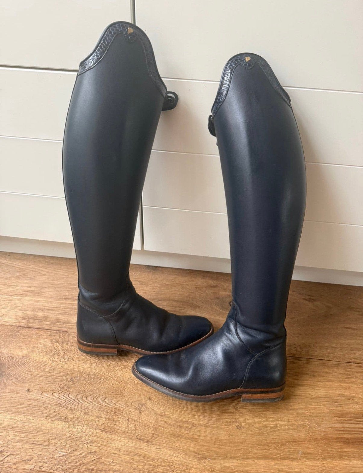 Zeer nette Petrie bergamo paardrijlaarzen, Dieren en Toebehoren, Ophalen of Verzenden, Zo goed als nieuw, Dressuur, Schoeisel