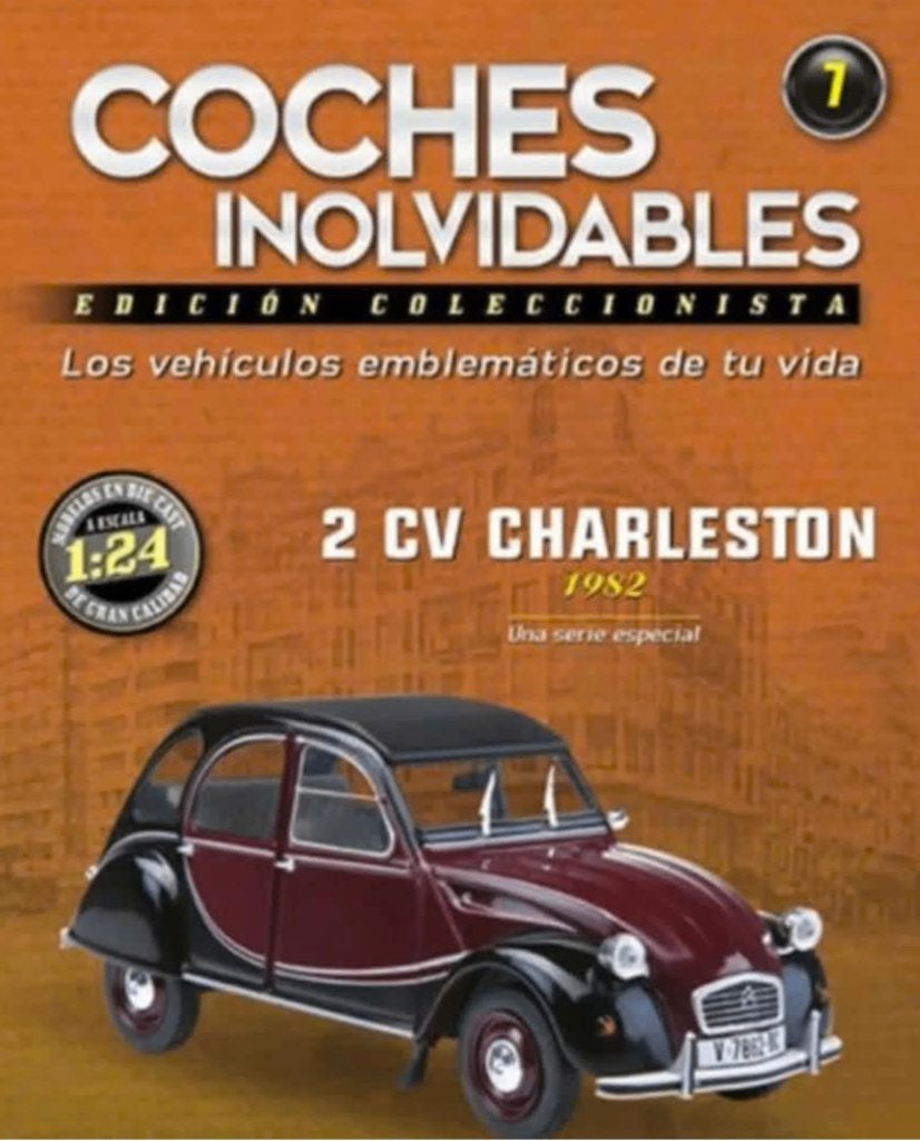 Citroen 2CV Charleston 1:24 Spaanse coches inolvidables # 7, Verzenden, Nieuw, Auto, Overige merken
