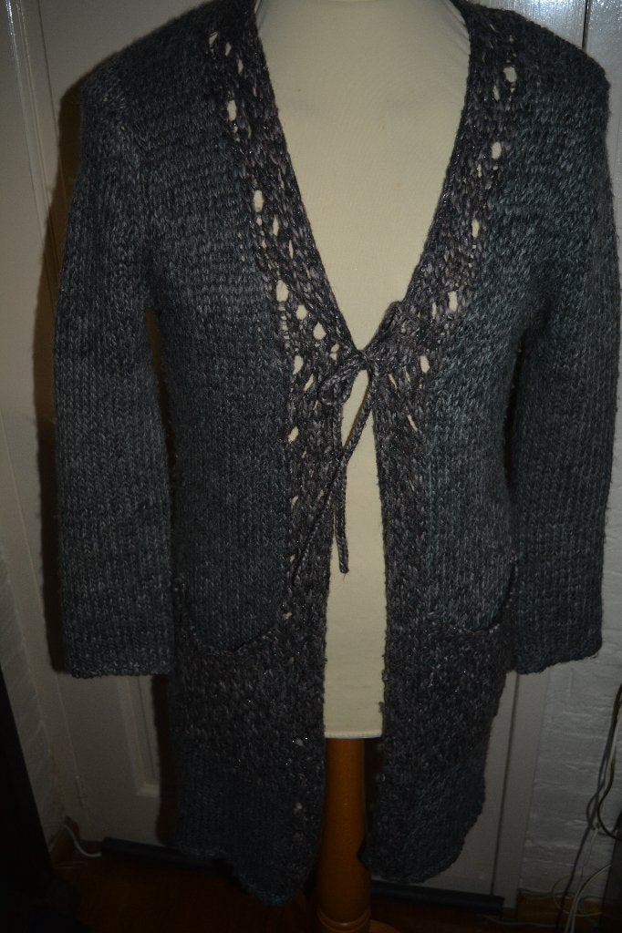 Didi, mooi halflang grof gebreid cardigan/vest , maat S (M), Maat 38/40 (M), Didi, Ophalen of Verzenden, Zo goed als nieuw