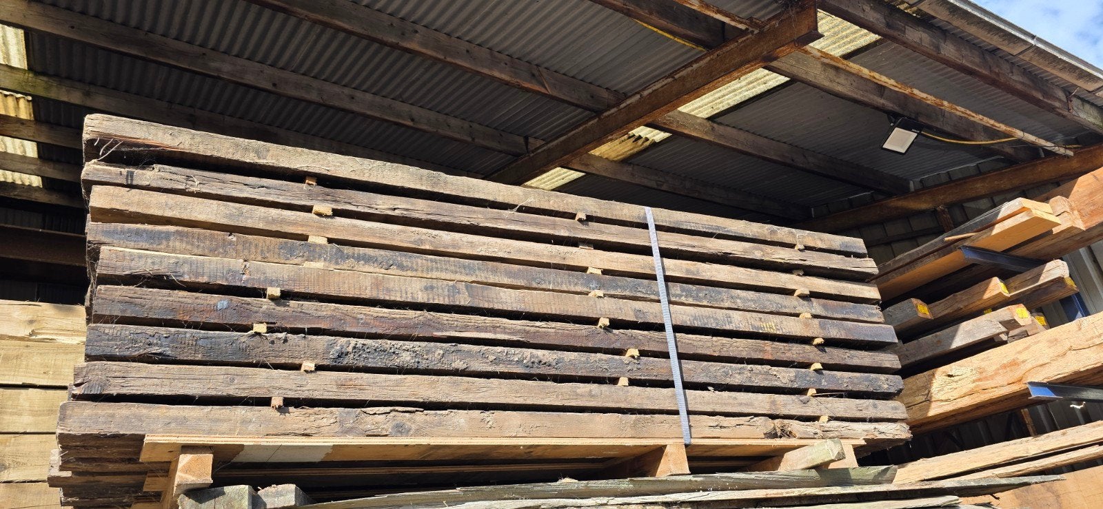 Bundel oude grenen wagonplanken | 270 cm lang | 50 stuks, Tuin en Terras, Gebruikt, Info@woodfarm.nl, 4251NT, Ophalen of Verzenden