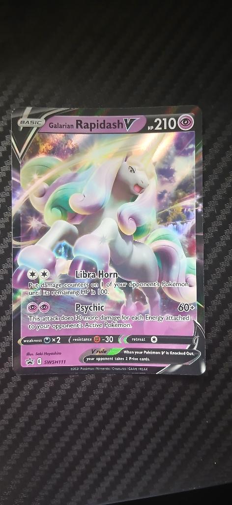 pokemon kaarten 7 Rare kaarten, Ophalen of Verzenden, Zo goed als nieuw, Meerdere kaarten
