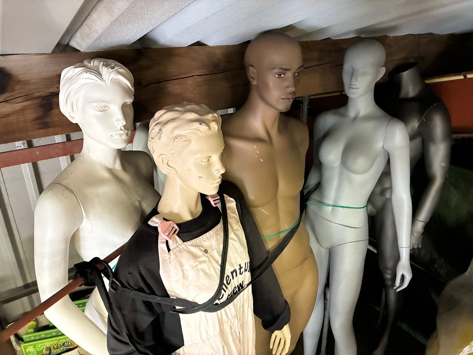 Diverse etalagepoppen, Ophalen, Gebruikt, Pop
