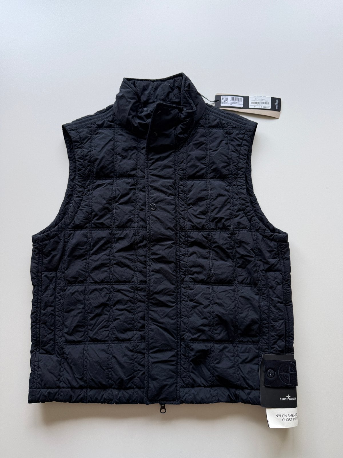 Stone island nylon bodywarmer ghost  m, Kleding | Heren, Ophalen of Verzenden, Nieuw, Maat 48/50 (M), Zwart
