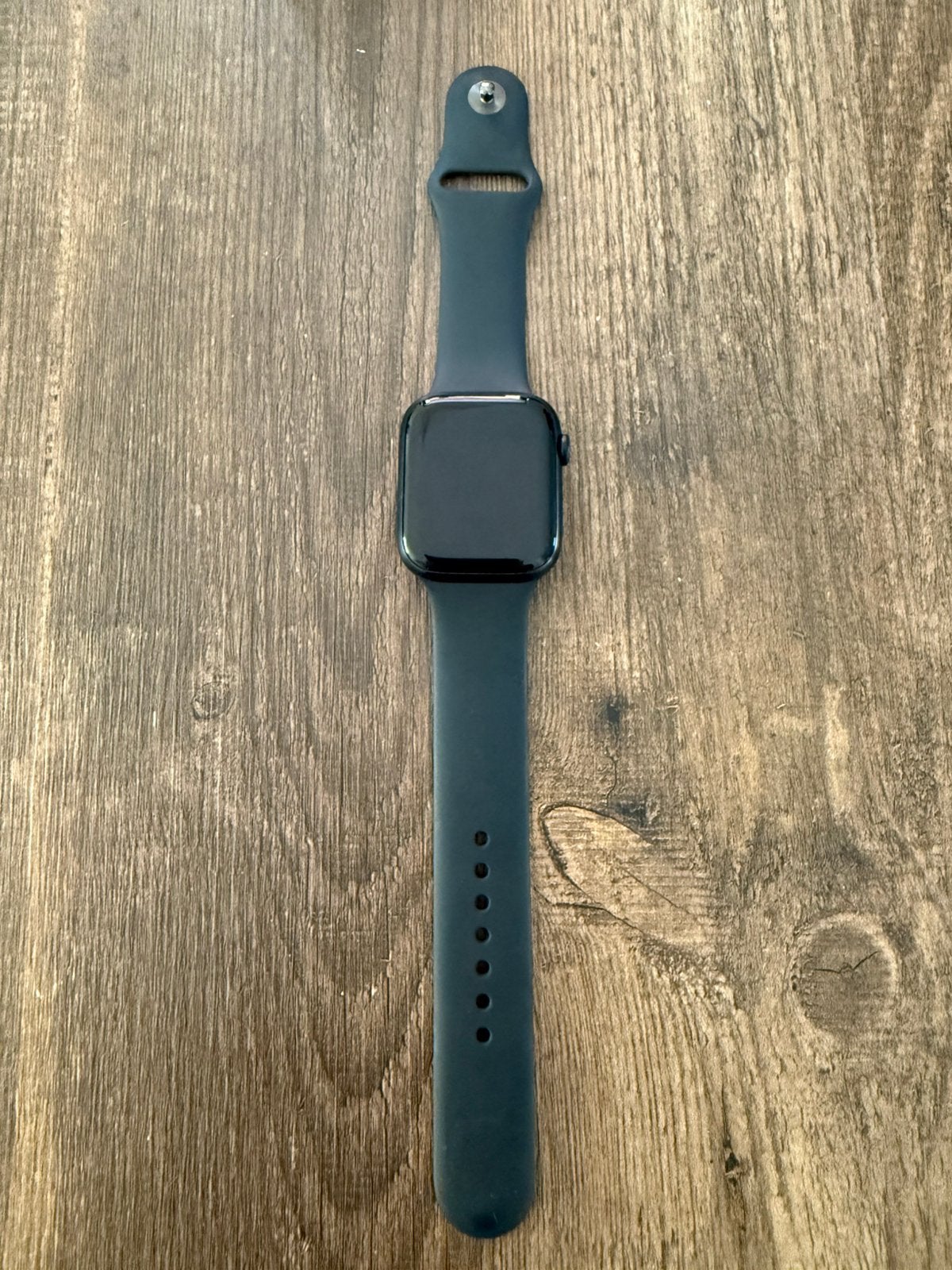 Apple watch series 8 midnight black (45mm), Ophalen of Verzenden, Zo goed als nieuw, Zwart, IOS
