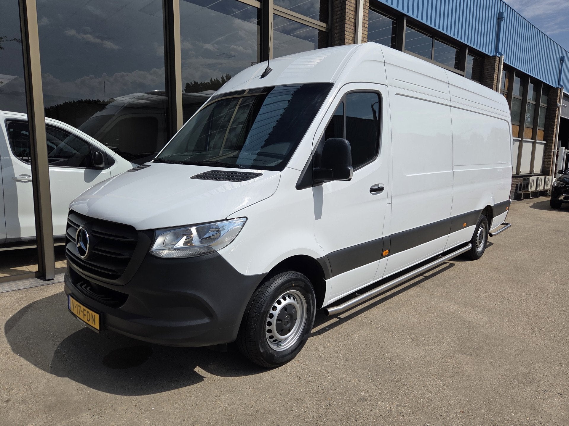 Mercedes-Benz Sprinter 315 CDI L3H2 Aut. Airco Cruisecontrol, Auto's, Bestelauto's, Automaat, Gebruikt, 4 cilinders, Wit