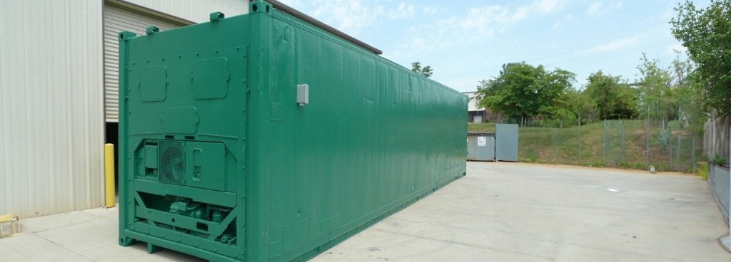 Gezocht: nette donkergroene geïsoleerde 40ft container, Ophalen of Verzenden