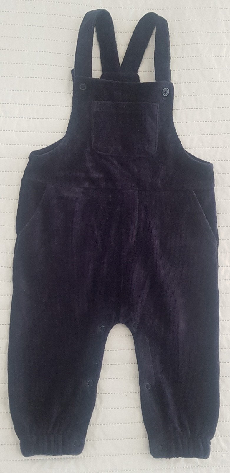 Tuinbroek tuinpak maat 80 blauw baby kleding broek broeken, Kinderen en Baby's, Babykleding | Maat 80, Broekje, Verzenden, H&M