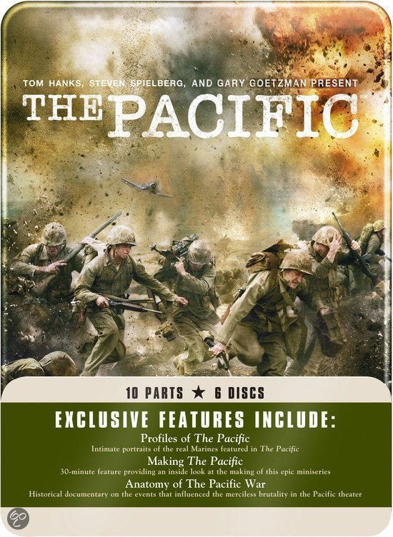 The Pacific, NIEUW in Seal, (STEELBOOK) DVD., Engels, Nederlands, Bonusmateriaal, Ophalen of Verzenden