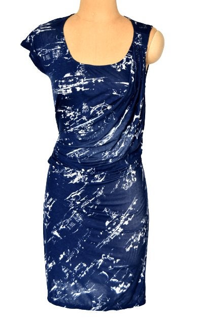 10 Feet jurkje, 10Feet jurk, viscose, blauw, Mt. S, Kleding | Dames, 10 Feet, Zo goed als nieuw, Knielengte, Maat 36 (S)