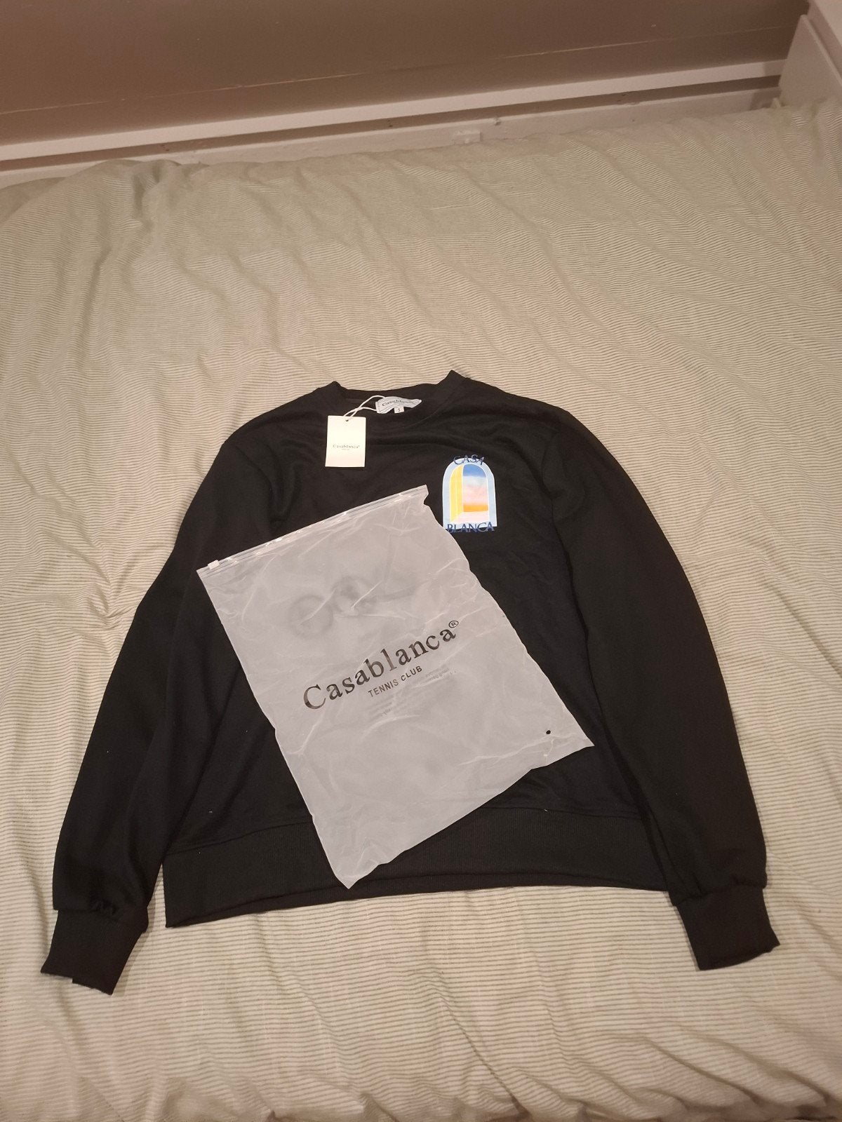 Casablanca sweatshirt met print - Nieuw met kaartjes, Casablanca, Zwart, Nieuw, Overige maten