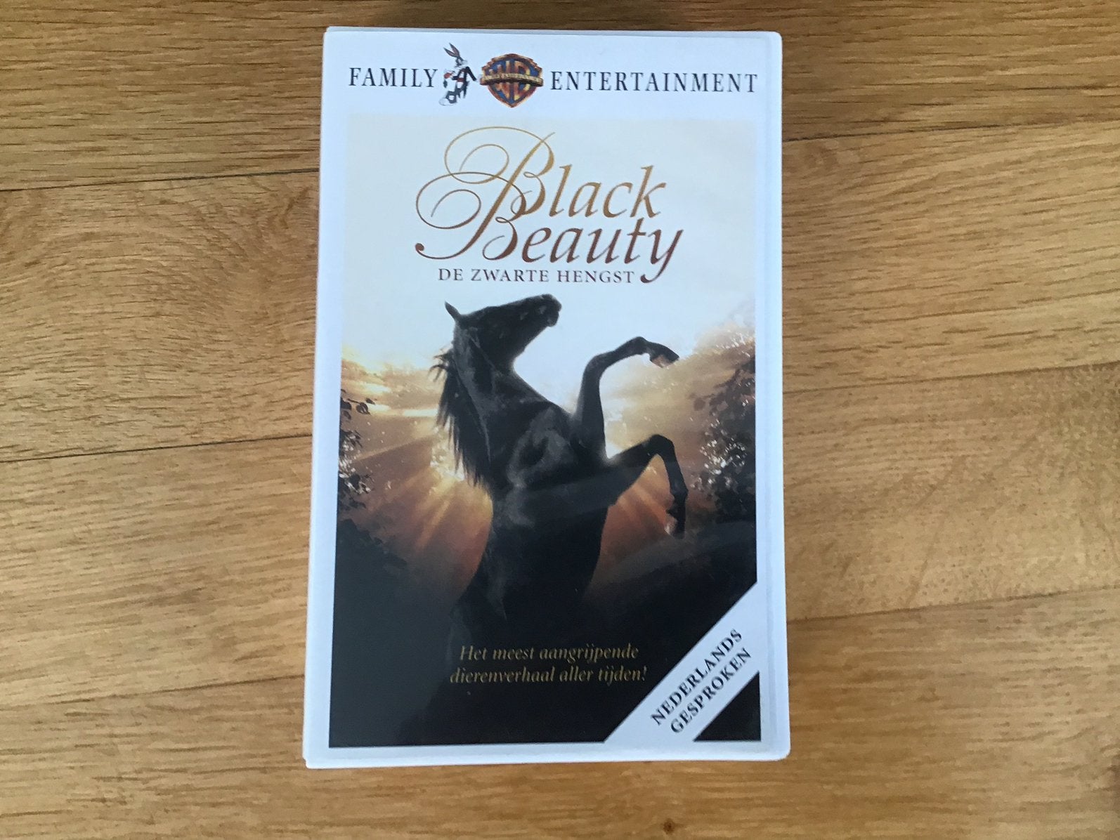 Black Beauty De zwarte Hengst,film op videoband,familie film, Cd's en Dvd's, VHS | Kinderen en Jeugd, Ophalen of Verzenden, Zo goed als nieuw