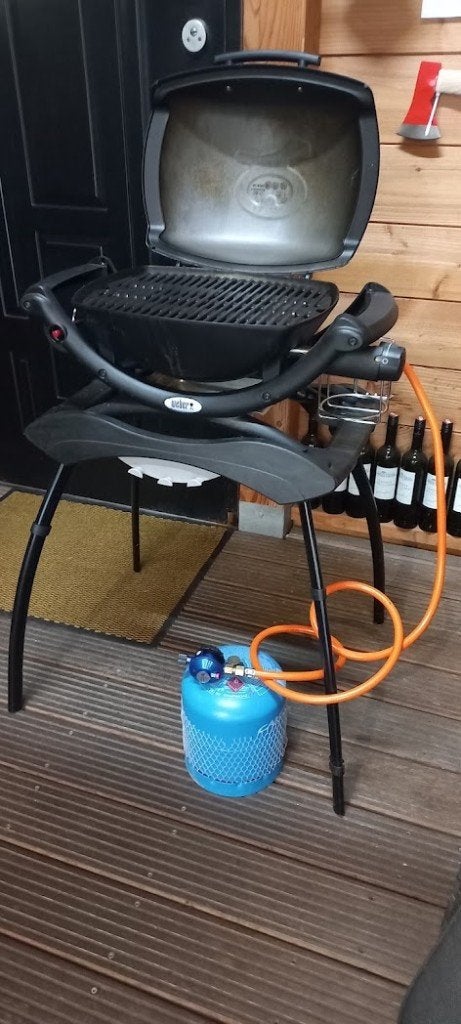 weber bbq, Tuin en Terras, Ophalen, Zo goed als nieuw, Weber
