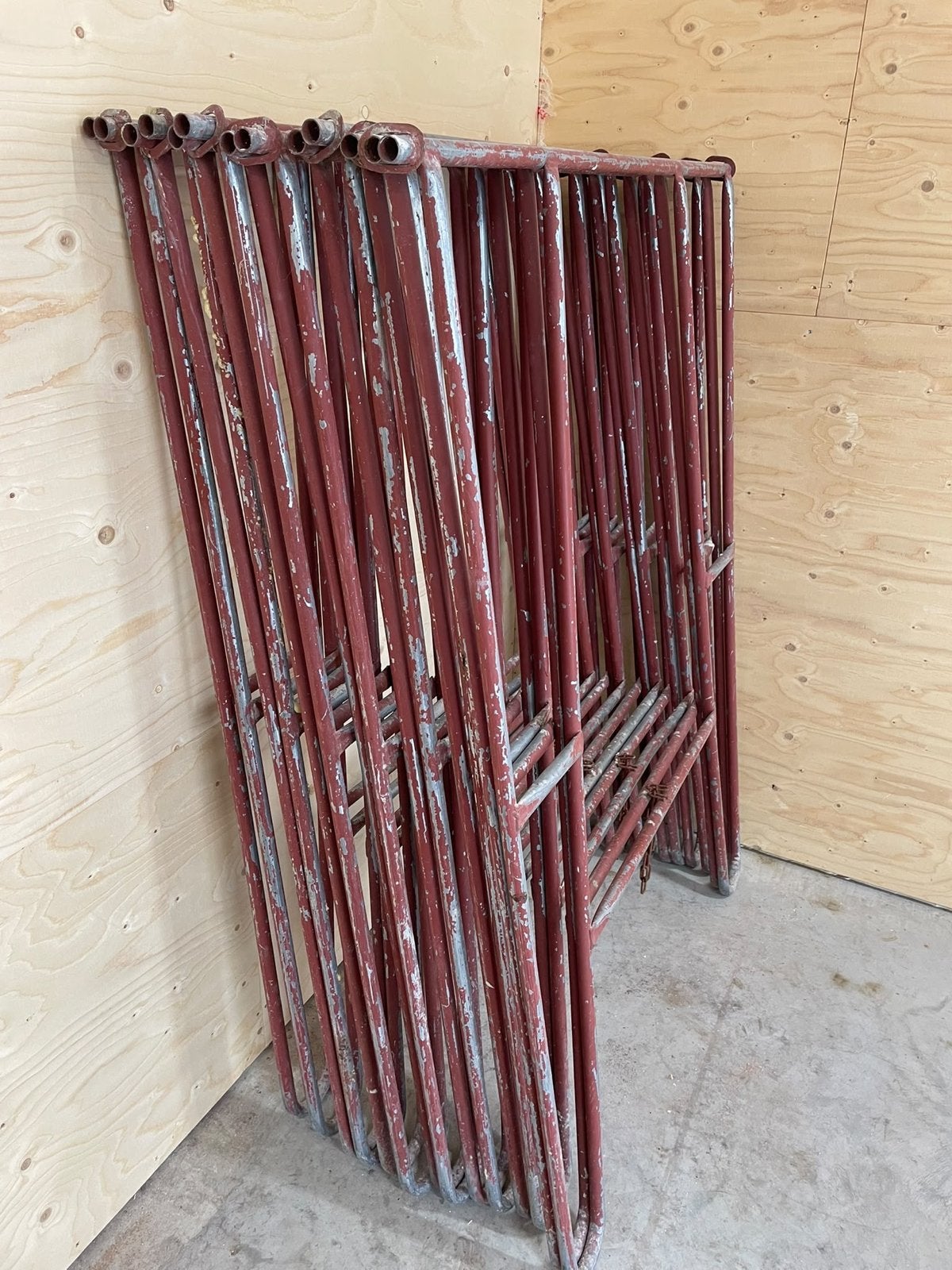 7 Metsel Klapschragen - 1,50m hoog, Doe-het-zelf en Verbouw, Ophalen, Gebruikt, Overige typen, Minder dan 2 meter