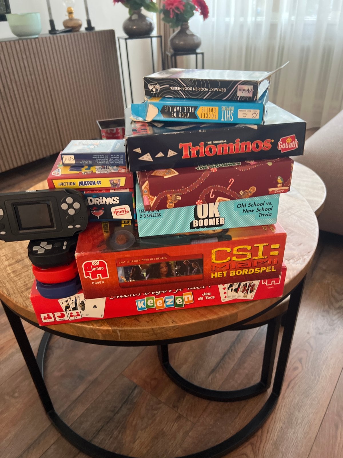 Diverse bordspellen en handheld consoles, Een of twee spelers, Ophalen, Gebruikt, Reisspel