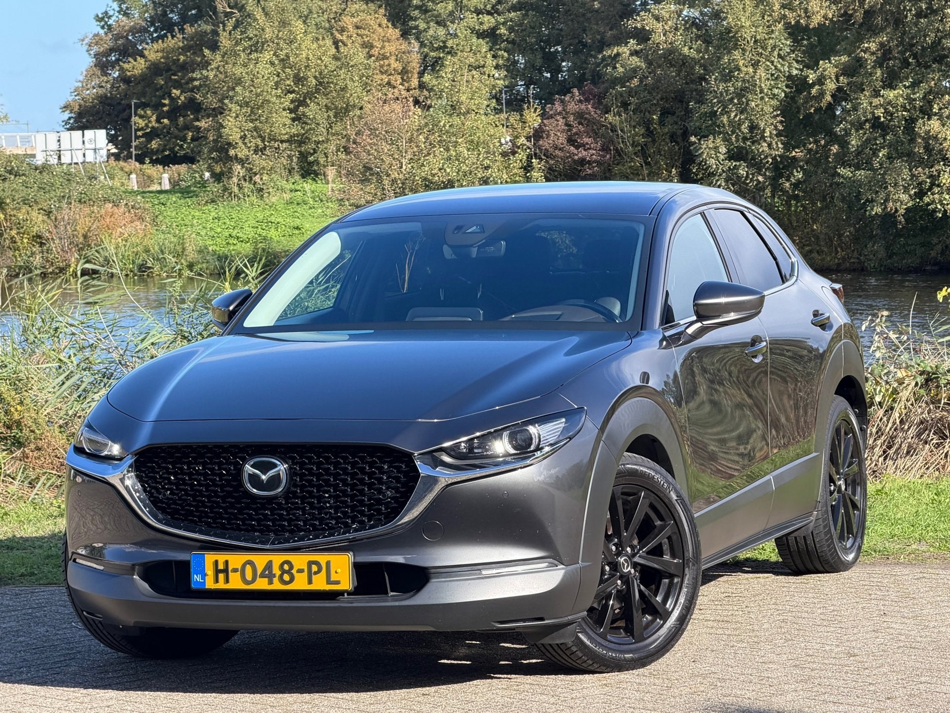 Mazda CX-30 2.0 e-SkyActiv-X M Hybrid Luxury - Machine Grey, Voorwielaandrijving, 1998 cc, Gebruikt, 4 cilinders