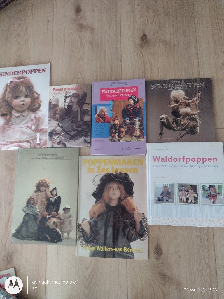 crea boeken, Diverse auteurs, Poppen maken, Ophalen, Gelezen
