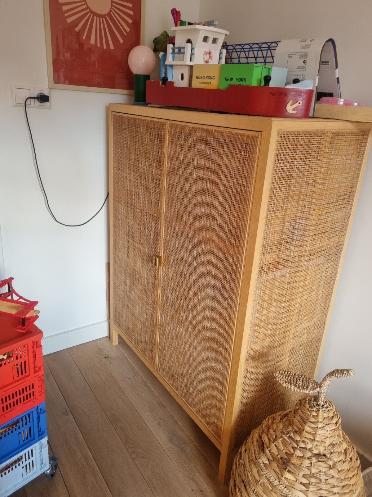 IKEA Stockholm 2017 rotan Kast - Limited Edition, Ophalen of Verzenden, Zo goed als nieuw