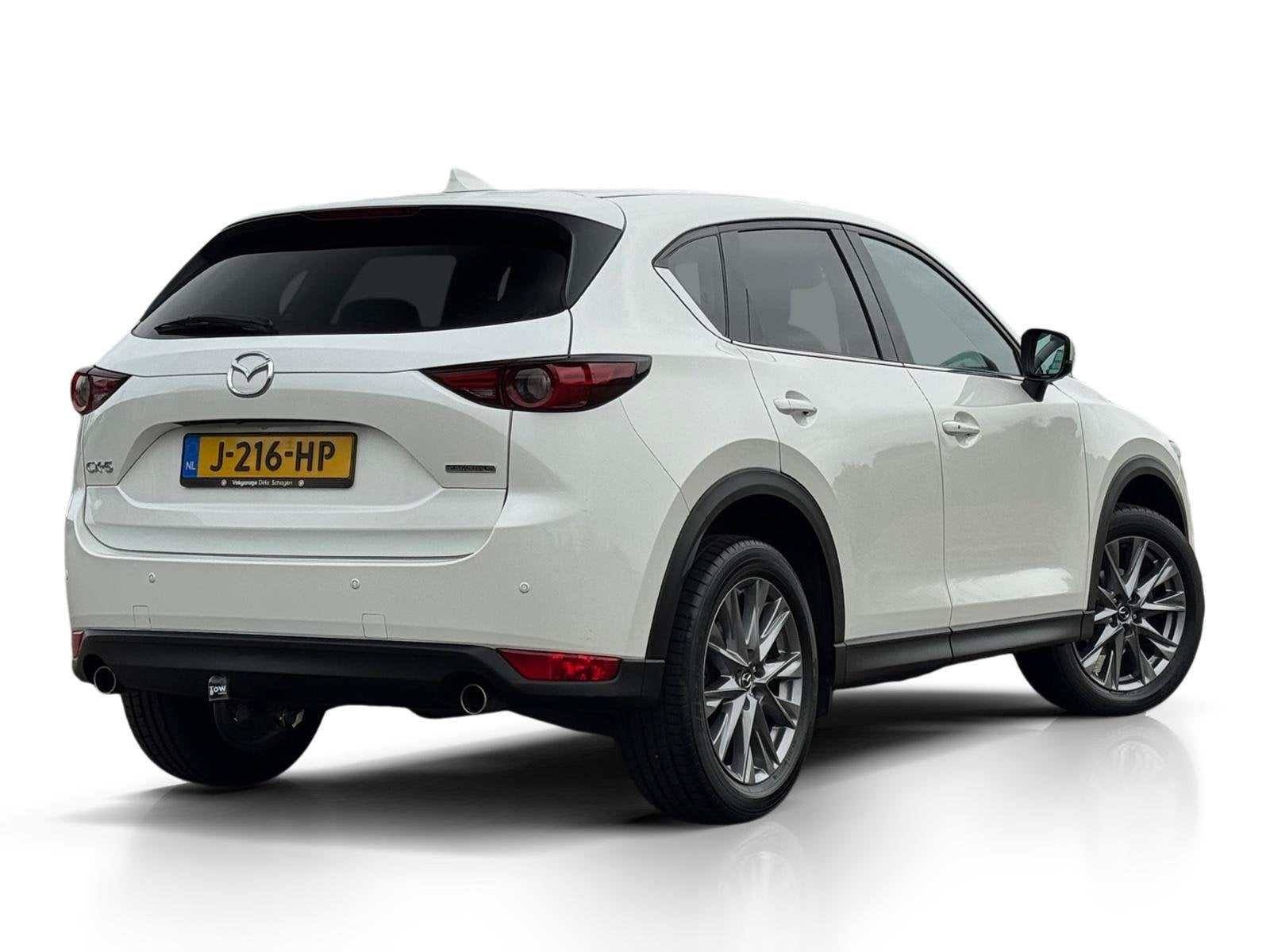 Mazda CX-5 2.0 SkyActiv-G 165 Luxury ✅ ACC ✅ 360 ✅ Sto, Gebruikt, 4 cilinders, 2000 kg, Wit