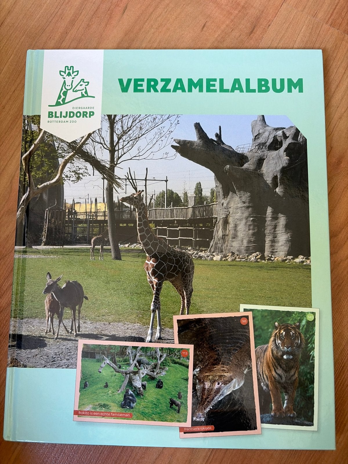 Verzamelalbum Diergaarde Blijdorp Jumbo, Ophalen