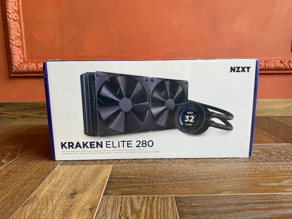 NZXT Kraken Elite 280 zwart LCD waterkoeling – nieuw, Ophalen of Verzenden, Nieuw, Waterkoeling