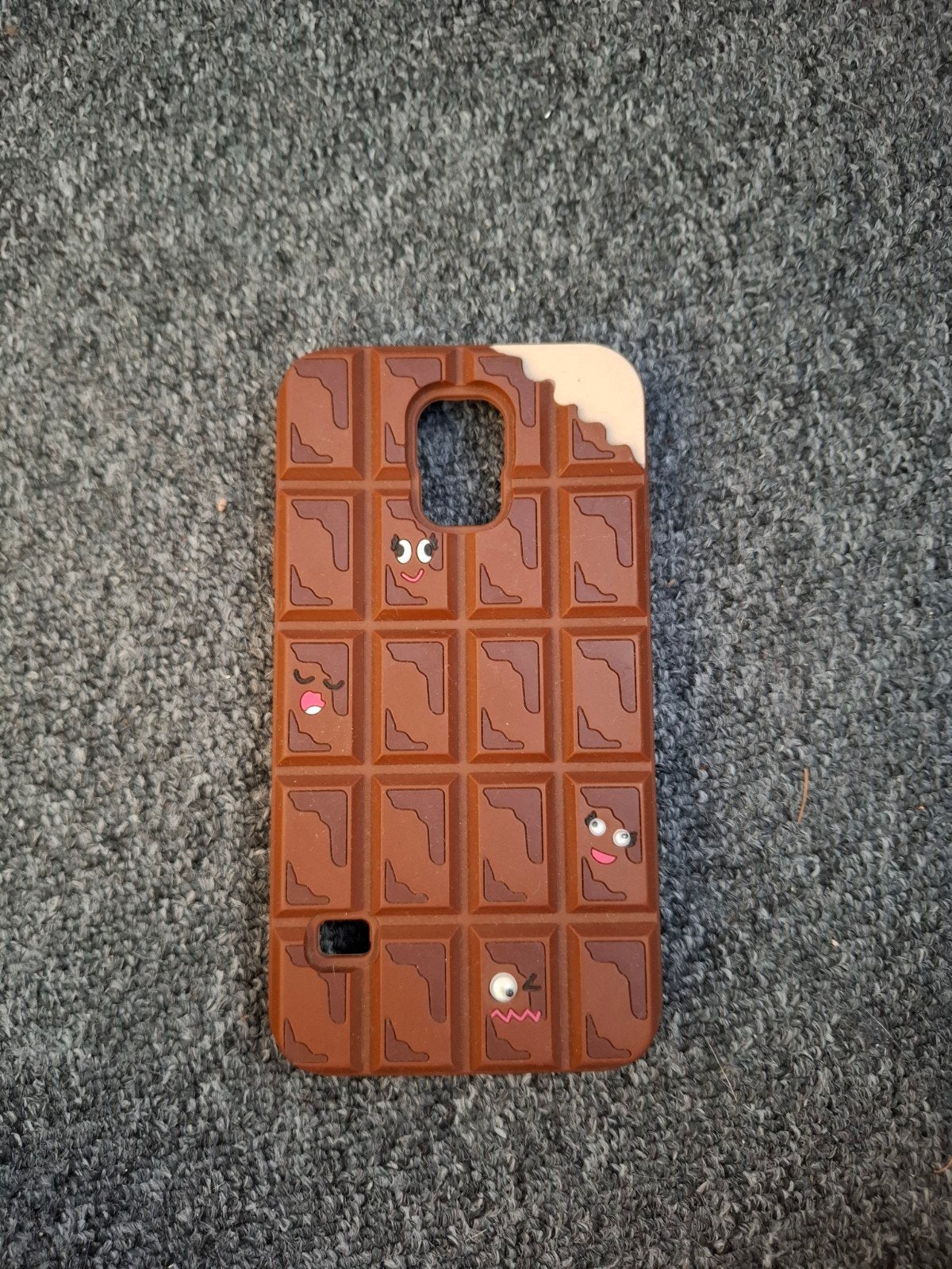 Chocolade reep telefoonhoesje voor Samsung Galaxy S4, Ophalen of Verzenden, Nieuw, Galaxy S4, Hoesje of Tasje