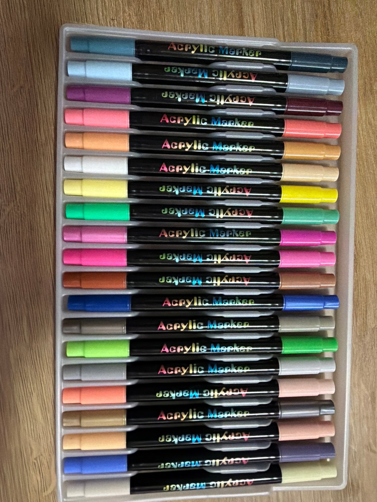 Set van 120 Acryl Markers - Diverse Kleuren, Ophalen of Verzenden, Nieuw, Potlood of Stift