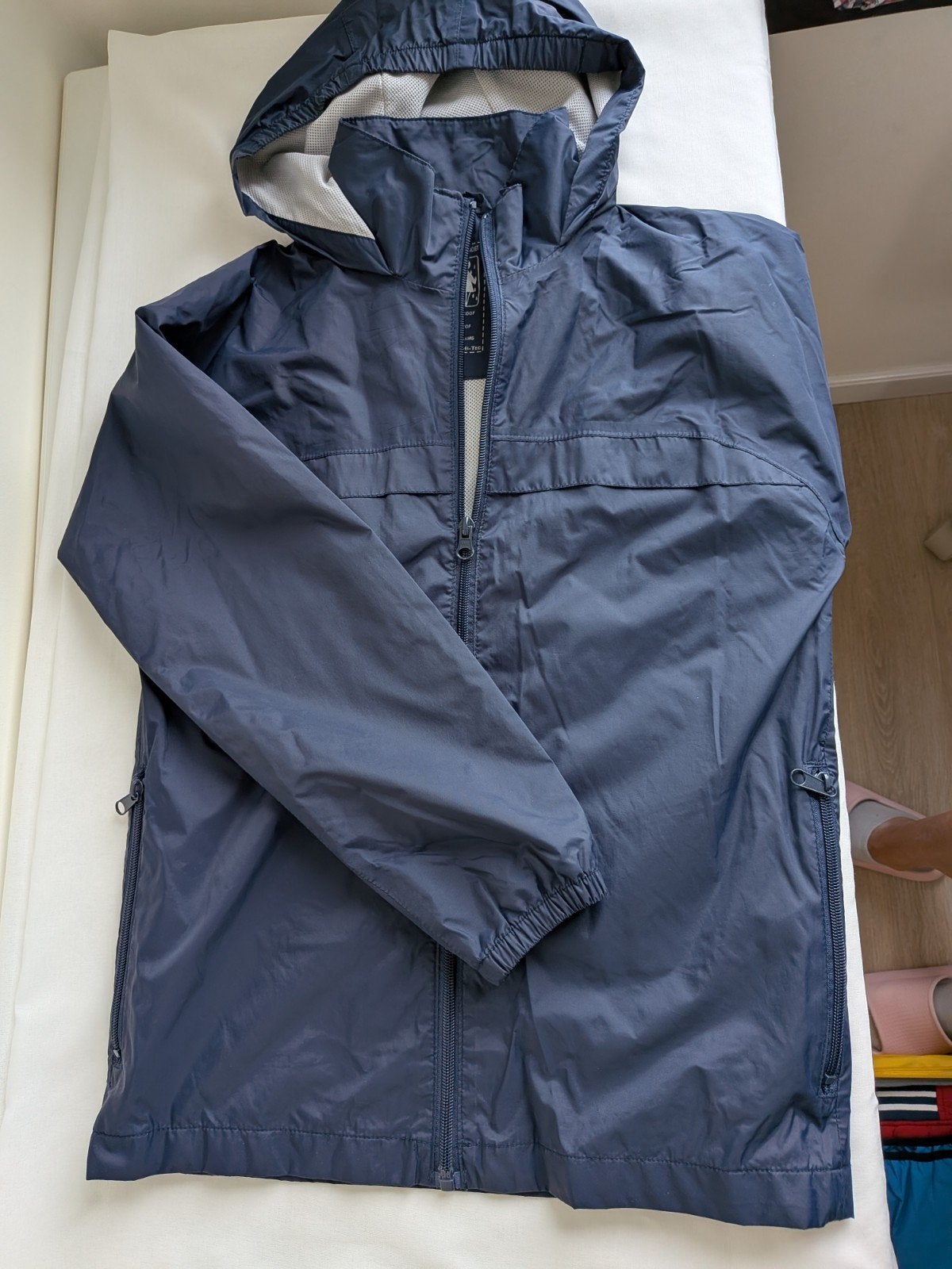 Donkerblauwe regenjas voor kinderen, maat 146, Kinderen en Baby's, Gebruikt, Ophalen of Verzenden, Jas, Weather Command Jacket