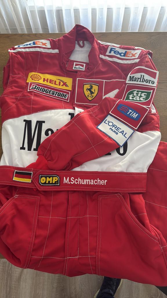 Racepak Michael Schumacher, Ophalen, Nieuw, Formule 1