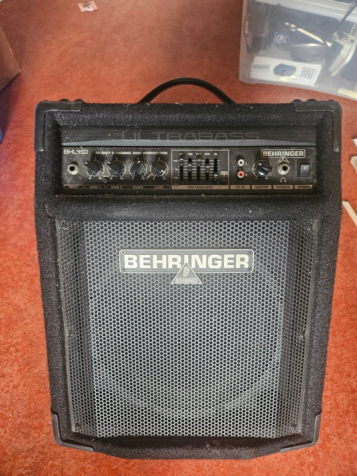 Behringer Ultrabass BXL450 Basversterker - Gebruikt, Ophalen, Gebruikt, Basgitaar, Minder dan 50 watt