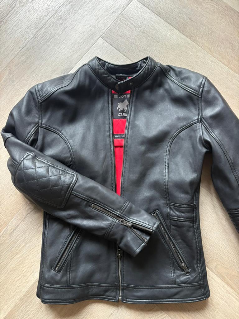 Joy Claw Leren Motorjas dames met Interne Protectie, Kleding | Dames, Jasjes, Kostuums en Pakken, Zwart, Ophalen of Verzenden