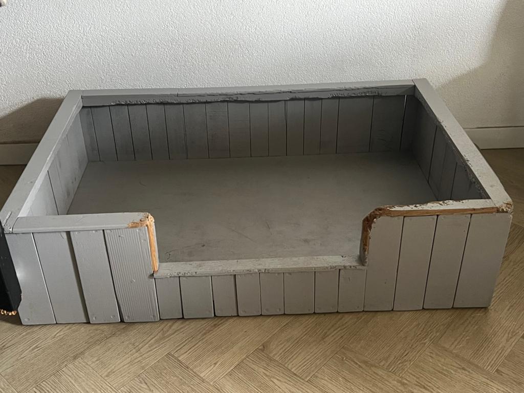 Hondenmand, Ophalen, Gebruikt, Riet