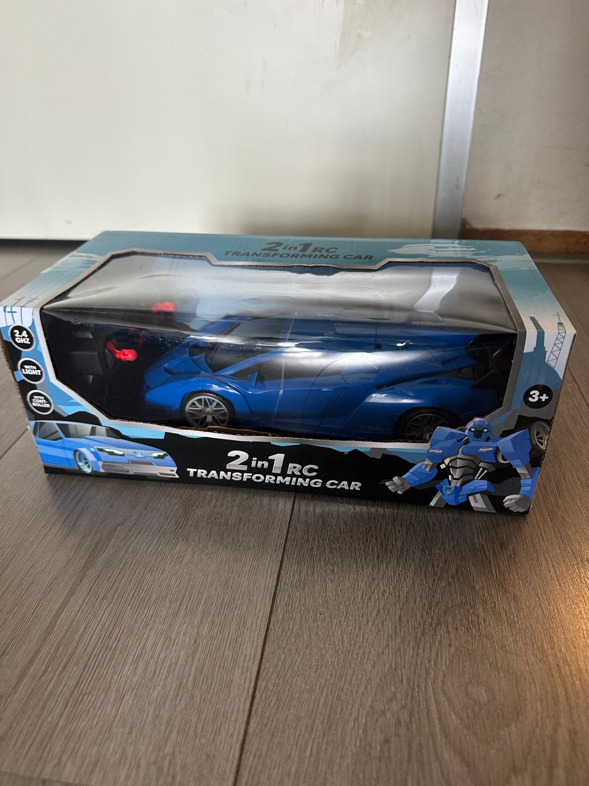 2-in-1 RC Transformer Auto met Afstandsbediening, Ophalen, Nieuw, Afstandsbediening