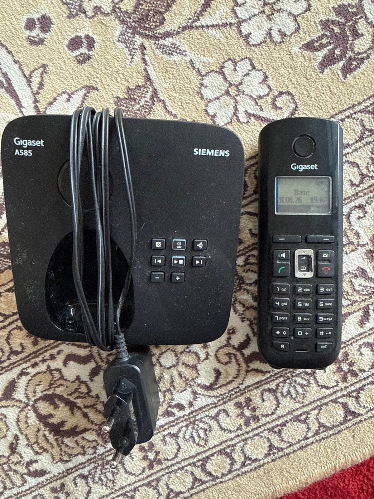 Siemens Gigaset A585 draadloze telefoon met basisstation, Telecommunicatie, Vaste telefoons | Handsets en Draadloos, Ophalen of Verzenden