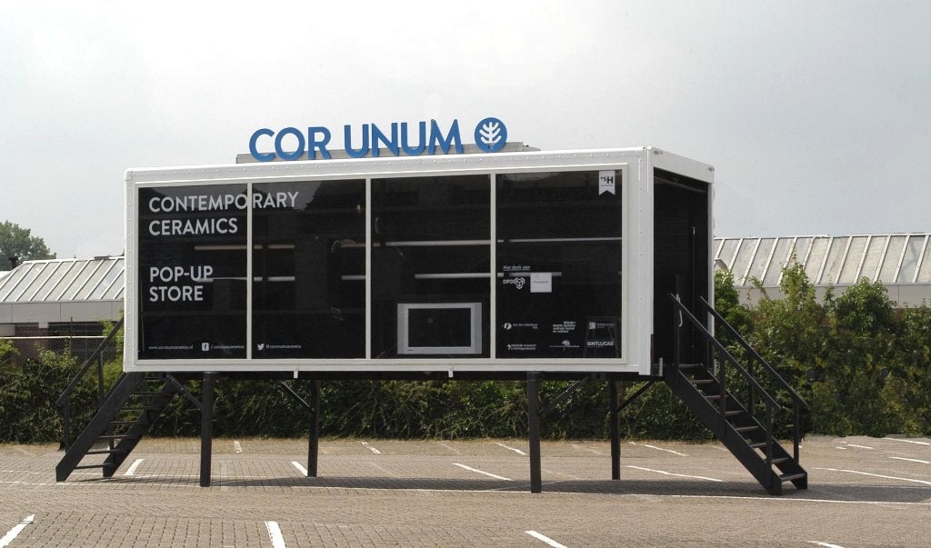 Omgebouwde container - Ideaal als pop-up store/kantoor 7,2 M, Ophalen