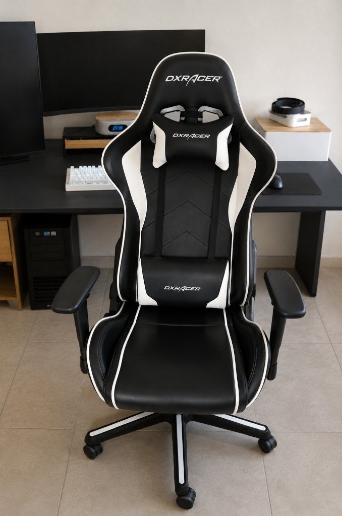 DX Racer Gaming Bureaustoel, Ophalen, Zwart, Zo goed als nieuw, Gaming bureaustoel