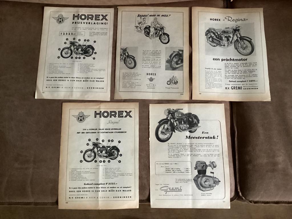 HOREX MOTOREN JAREN 50, Ophalen of Verzenden, Overige merken